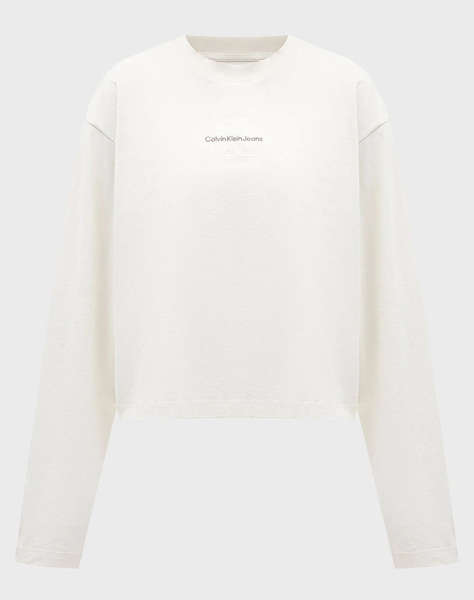 CALVIN KLEIN MONOLOGO LOOSE LS TEE