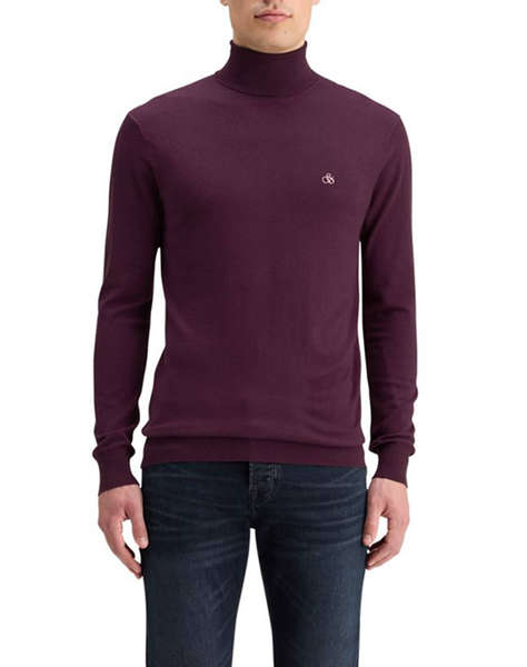 SCOTCH&SODA TURTLENECK VISCOSE SWEATER