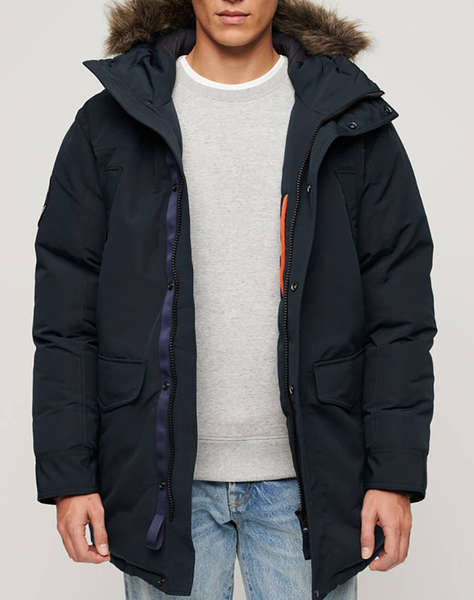 SUPERDRY D3 OVIN EVEREST FAUX FUR PARKA JACKET МЪЖКО ЯКЕ