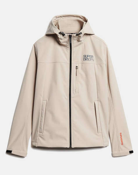 SUPERDRY D2 SDCD HOODED SOFT SHELL TREKKER JKT МЪЖКО ЯКЕ