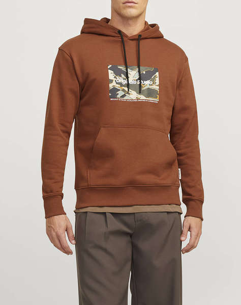 JACK&JONES JORVESTERBRO NEWTON BOXFRONT SWEAT BF LN