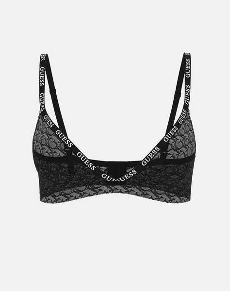 GUESS EDYTHA TRIANGLE - GJ JACQUARD MESH БЕЛЬО W