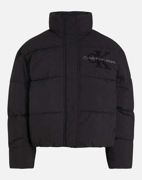 CALVIN KLEIN CHENILLE MONOLOGO PUFFER