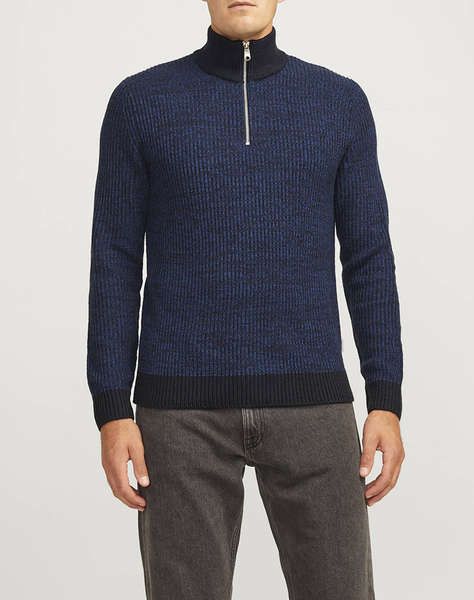 JJ REBEL JREBLIAM KNIT HALF ZIP