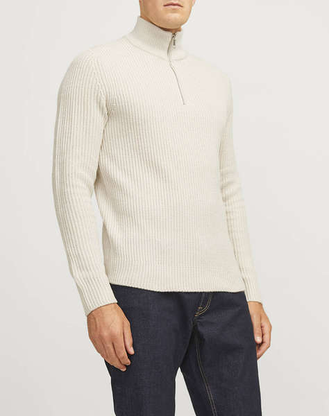 JJ REBEL JREBLIAM KNIT HALF ZIP