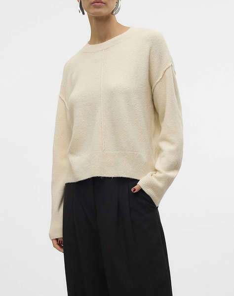 VERO MODA VMESTI LS O-NECK PULLOVER GA BOO