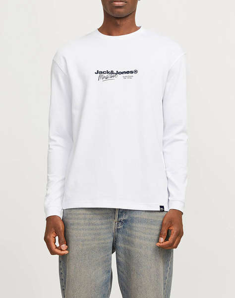 JACK&JONES JCOCHARLIE BRANDING TEE LS CREW NECK