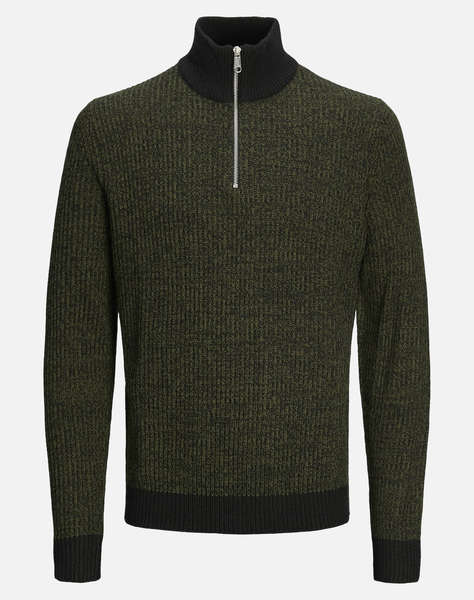 JJ REBEL JREBLIAM KNIT HALF ZIP