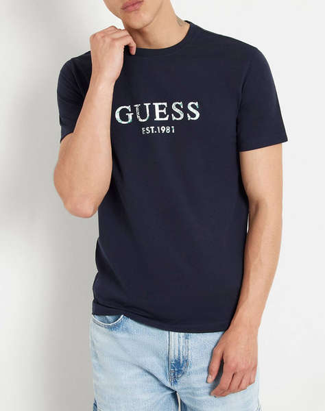 GUESS SS CN GUESS IRIDESCENT TEE МЪЖКА БЛУЗА