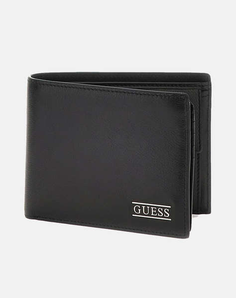 GUESS NEW BSTN R BFD W S FLP W C PCK МЪЖКИ ПОРТМОНЕ(Размери: 12 x 9 см)