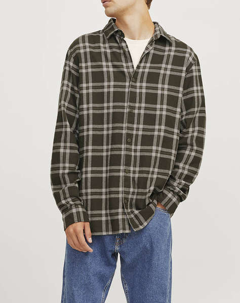 JJ REBEL JREBCHASE CHECK SHIRT LS