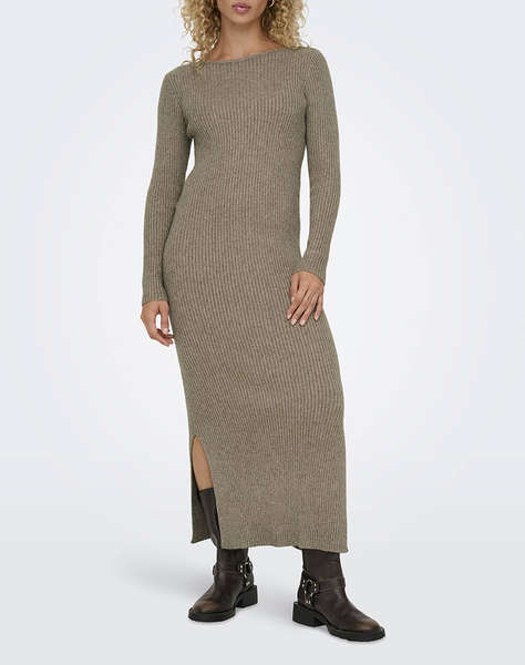 ONLY ONLKATIA LS MAXI BOATN DRESS CC KNT