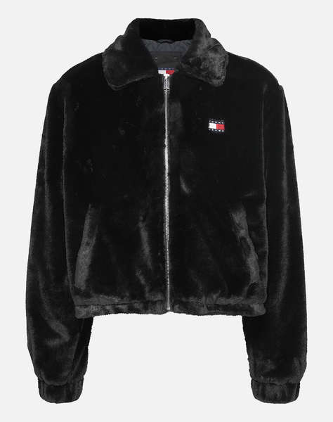 TOMMY JEANS TJW FAUX FUR JACKET