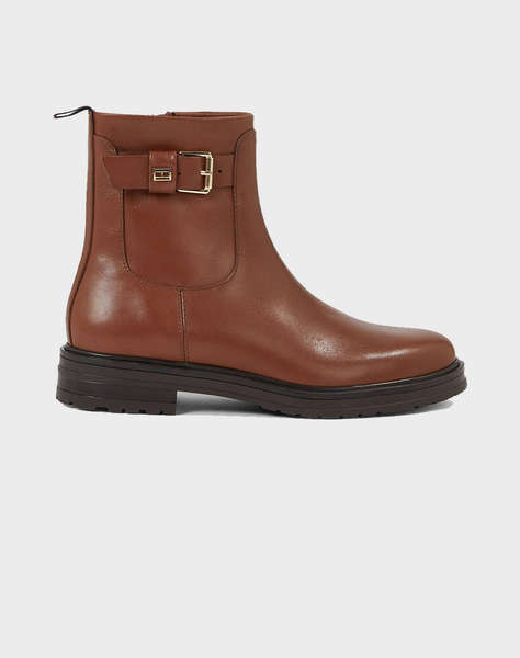 TOMMY HILFIGER THERMO LEATHER BELT BOOTIE