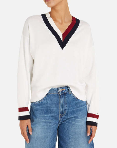 TOMMY HILFIGER GS CO V-NK SWEATER