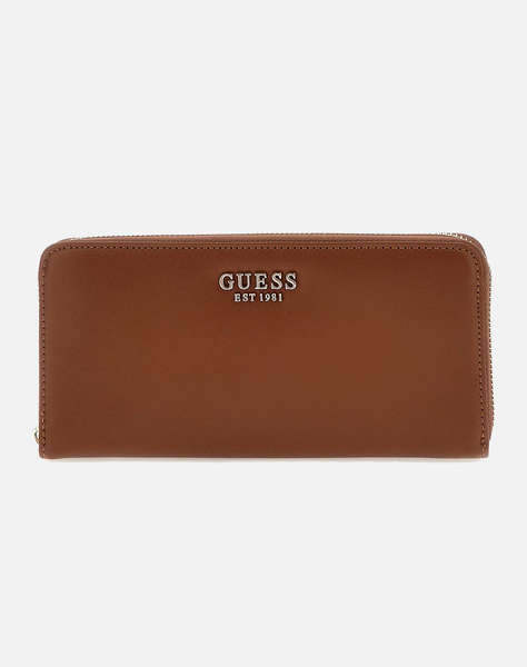 GUESS LAUREL SLG LARGE ZIP AROUND ДАМСКИ АКСЕСОАРИ (Размери: 21 x 10 x 2 см.)