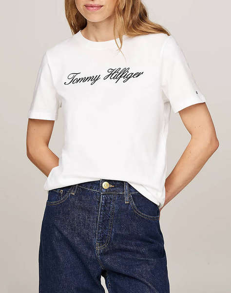 TOMMY HILFIGER NOS SCRIPT REGULAR C-NK SS