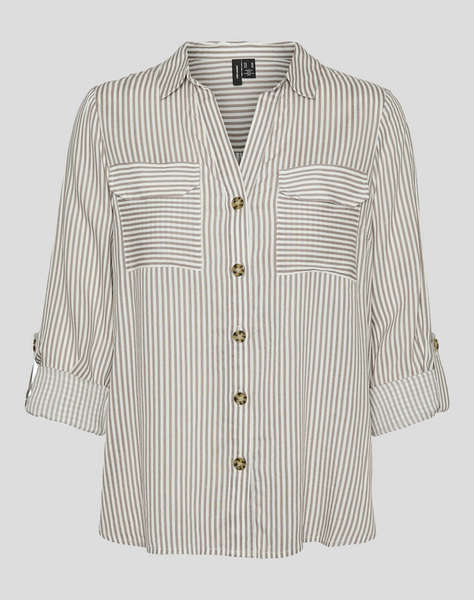 VERO MODA VMBUMPY SHIRT NEW WVN GA NOOS