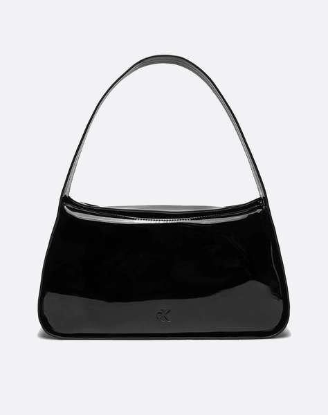 CALVIN KLEIN JEANS BLOCK SHOULDER BAG25 PATENT (Размери: 33.5 x 18 x 9см.)