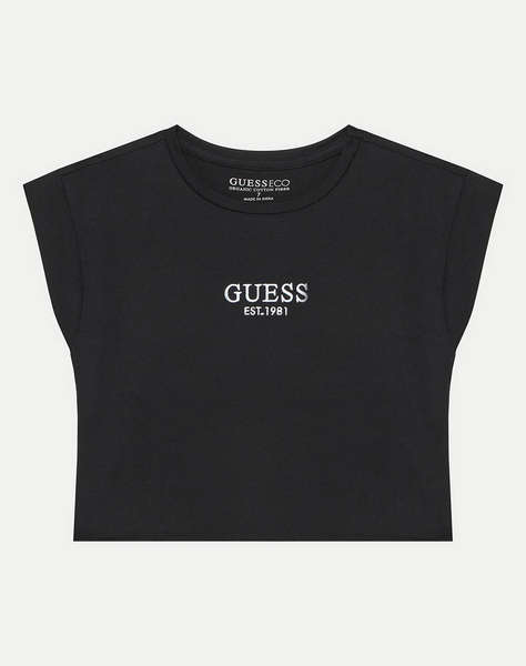 GUESS CROP SS T-SHIRT CHILD''S T-SHIRT GIRL