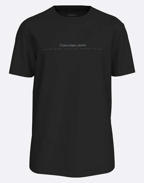 CALVIN KLEIN JEANS MINIMAL LOGO TEE