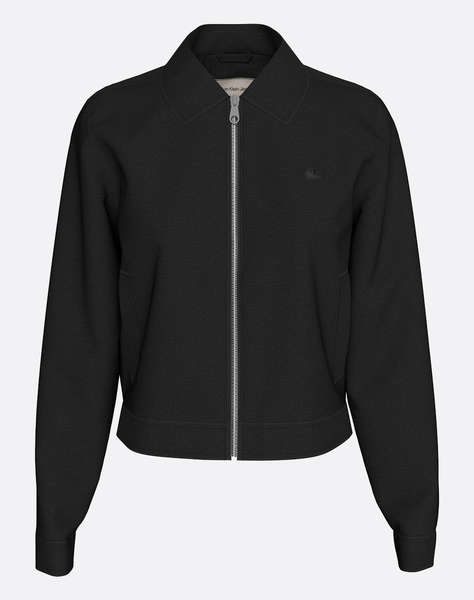 CALVIN KLEIN JEANS ZIP THROUGH COTTON JACKET