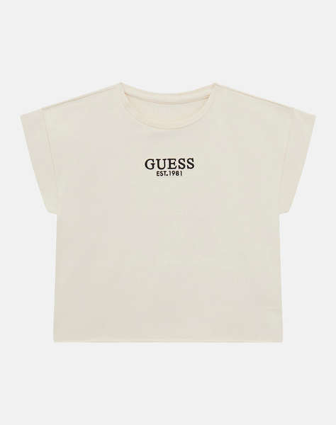 GUESS CROP SS T-SHIRT CHILD''S T-SHIRT GIRL