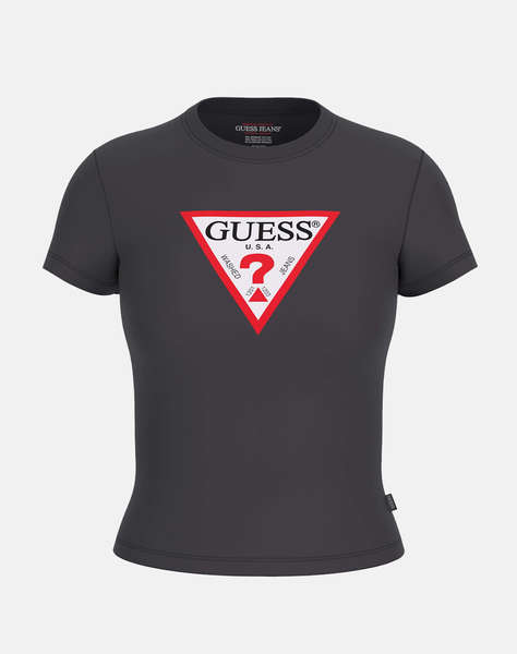 GUESS JEANS GJ SS CN SLIM ICONIC TEE ДАМСКА БЛУЗА