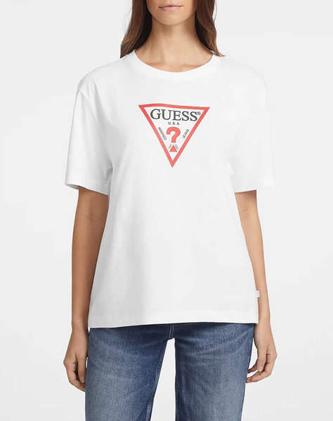 GUESS JEANS GJ SS CN OS ICONIC TEE ДАМСКА ТЕНИСКА