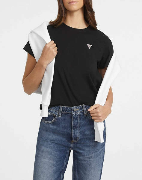 GUESS JEANS GJ SS CN REG MINI TRIANGLE TEE ДАМСКА ТЕНИСКА