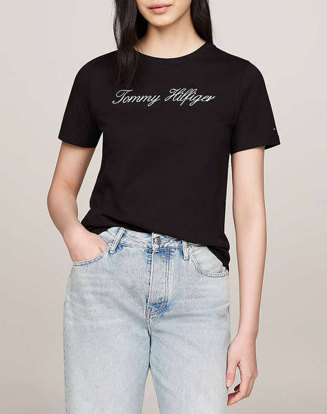 TOMMY HILFIGER NOS SCRIPT REGULAR C-NK SS