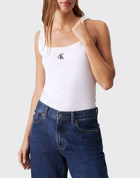 CALVIN KLEIN JEANS CK RIB TANK TOP