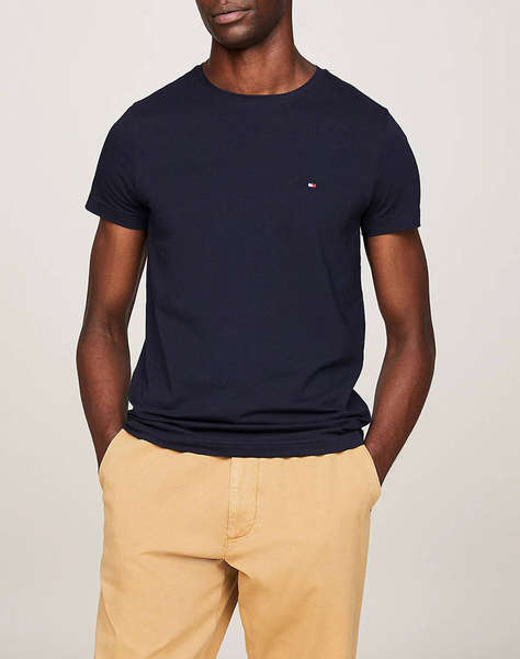 TOMMY HILFIGER CORE STRETCH SLIM C-NECK TEE