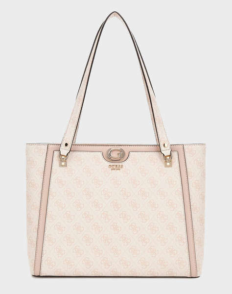 GUESS ORLINA LOGO NOEL TOTE ДАМСКА ЧАНТА(Размери : 21 x 15 x 6см.)