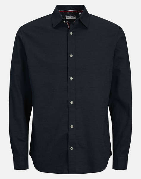 JACK&JONES JJPIERRE SLUB DETAIL SHIRT LS