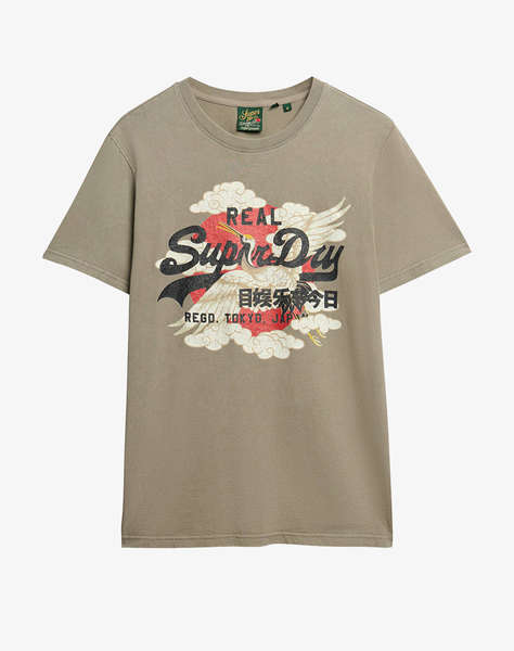 SUPERDRY D2 OVIN VL TOKYO RELAXED TEE MEN''S BLOUSE