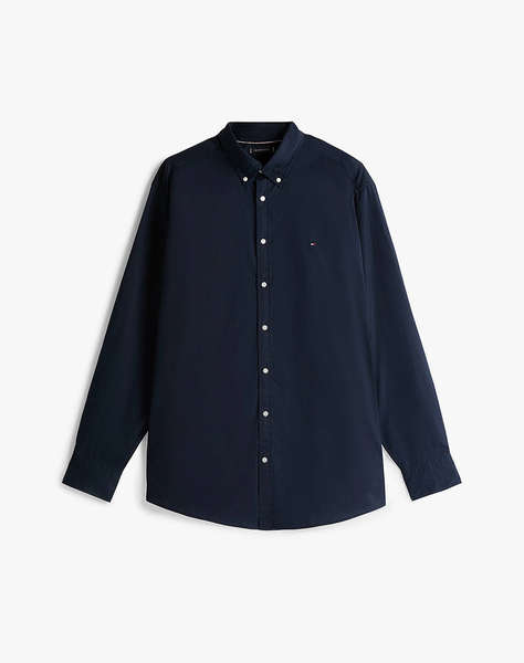 TOMMY HILFIGER BT-FLEX POPLIN SOLID RF SHIRT-B