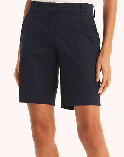 NAUTICA КЪСИ ПАНТАЛОНИ/ 10 ANCHOR STRETCH TWILL SOLID SHORT