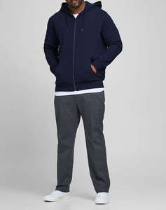 JACK&JONES JJEBASIC SWEAT ZIP HOOD NOOS PS