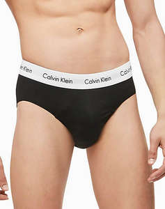 CALVIN KLEIN HIP BRIEF 3PK