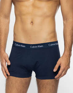 CALVIN KLEIN LOW RISE TRUNK 3PK