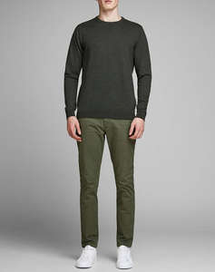 JACK&JONES JJEBASIC KNIT CREW NECK NOOS