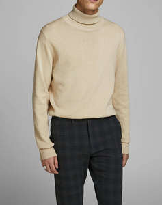 JACK&JONES JJEEMIL KNIT ROLL NECK NOOS