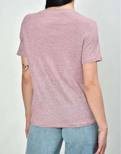 ONLY ONLPATRICE SS LINEN DNM TEE PAL