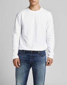 JACK&JONES JJENOA TEE O-NECK LS NOOS