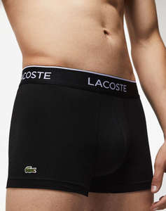 LACOSTE КОМПЛЕКТ БЕЛЬО ОТ 3 БРОЯ TRUNK PACK 3 TRUNKS