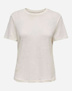 ONLY ONLTEA S/S LINEN TOP JRS