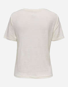 ONLY ONLTEA S/S LINEN TOP JRS