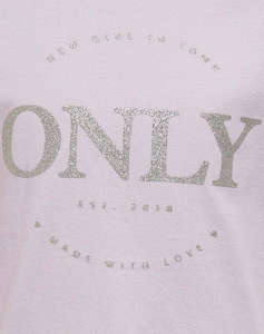 ONLY KOGWENDY S/S LOGO TOP BOX CP JRS