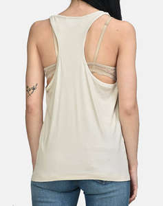 JJXX JXFLEUR SL LOOSE RIB TANK TOP